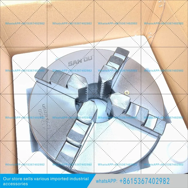 Four-jaw chuck jaw synchronous opening and closing automatic centering three gull K12-80/100/160/200/250/320 chuck