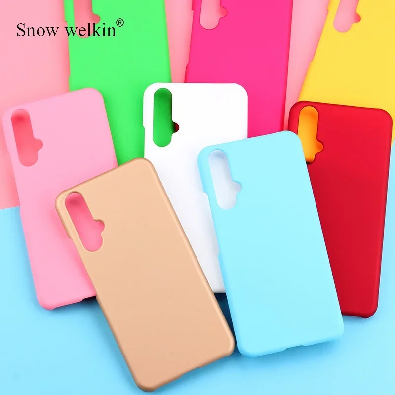 For Huawei Honor 20 Luxury Rubberized Matte Hard Plastic Case Cover For Honor 20S 20 Pro Lite 20i Back Phone Cases