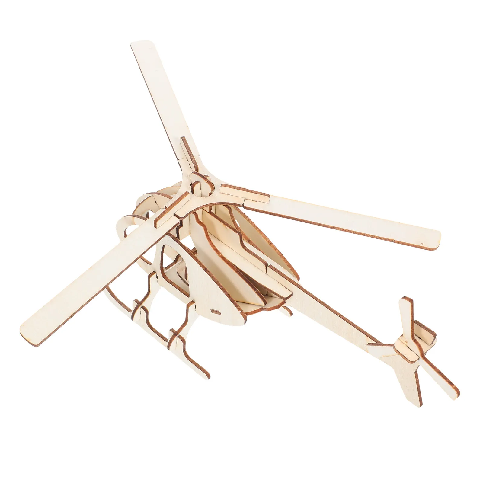 

3Pcs Mini Wood Plane Kit - Easy Assemble No Glue Required 3D Puzzle Craft for Kids Imaginative Play Creative Aviation Learning