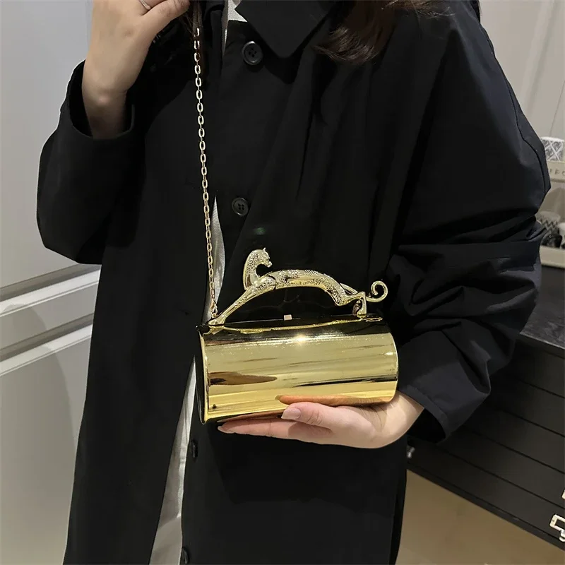 

Small and Niche Design Causal Candy Colored Acrylic Box Bag Crossbody Chain Dinner Handbag for Women