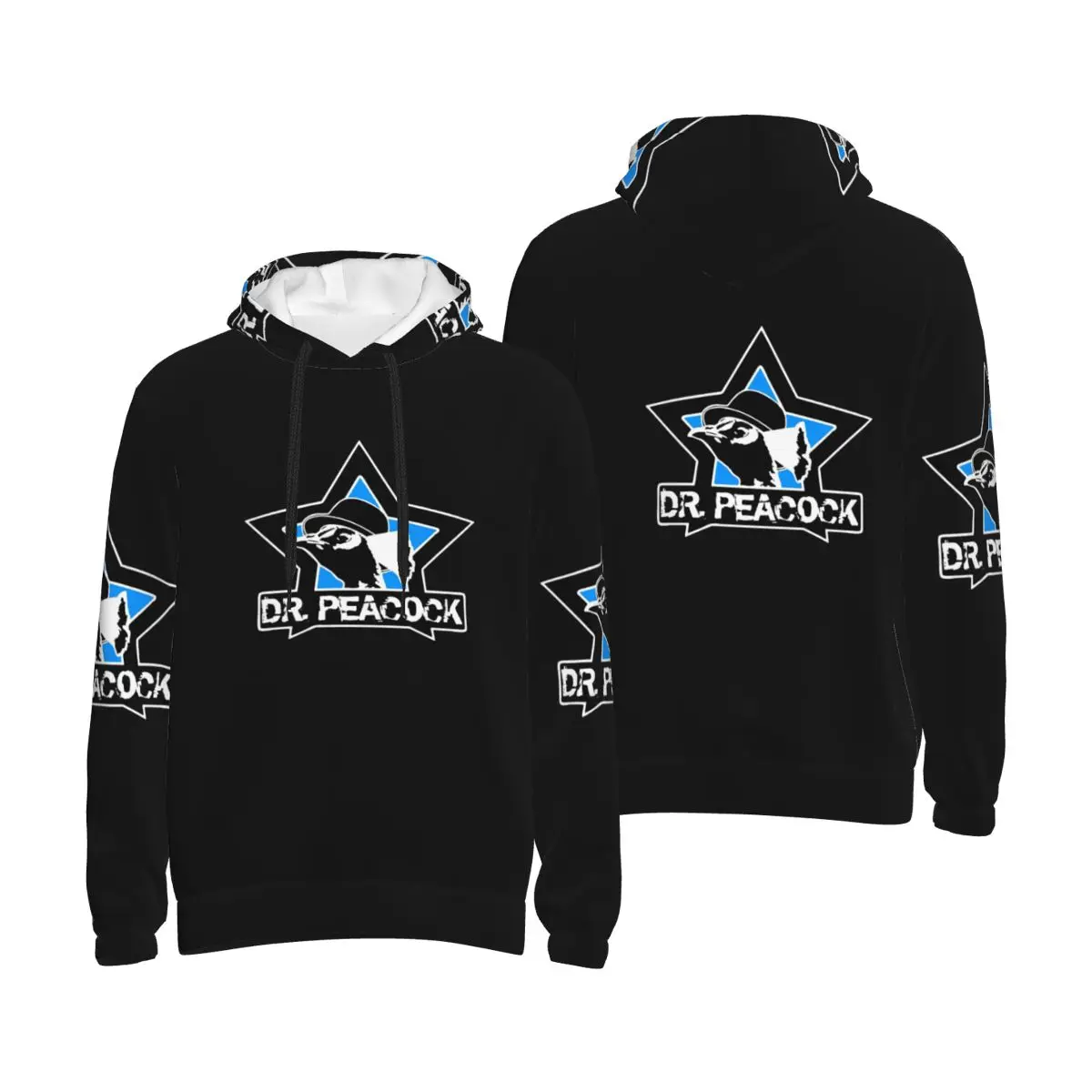 

Dr. Peacock Hoodies Harajuku Pullover Autumn Winter Men's Women's Sweatshirts Long Sleeve Tops