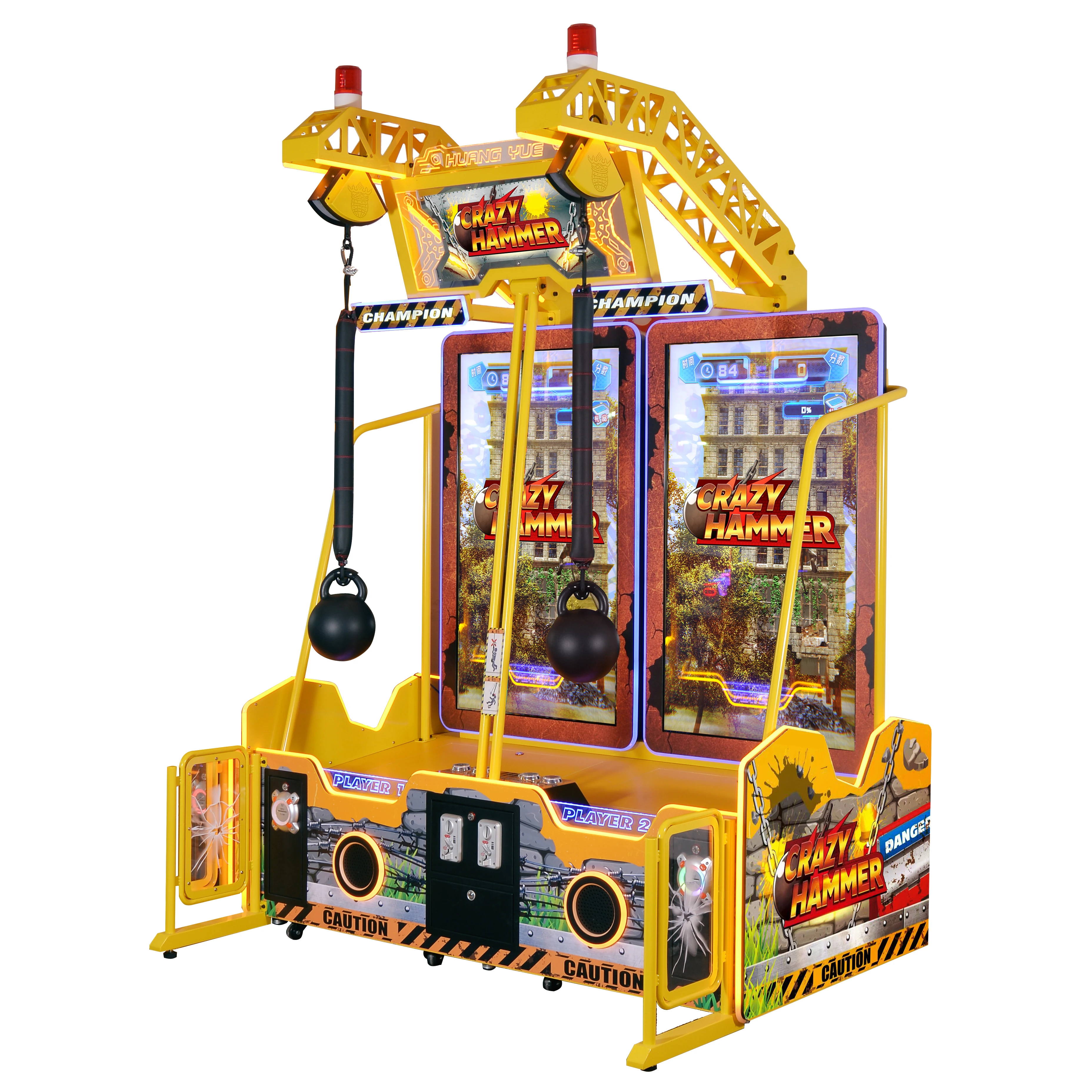 Crazy Hammer Redemption Machine Ticket Machine For Game Center Coke Reward Amusement