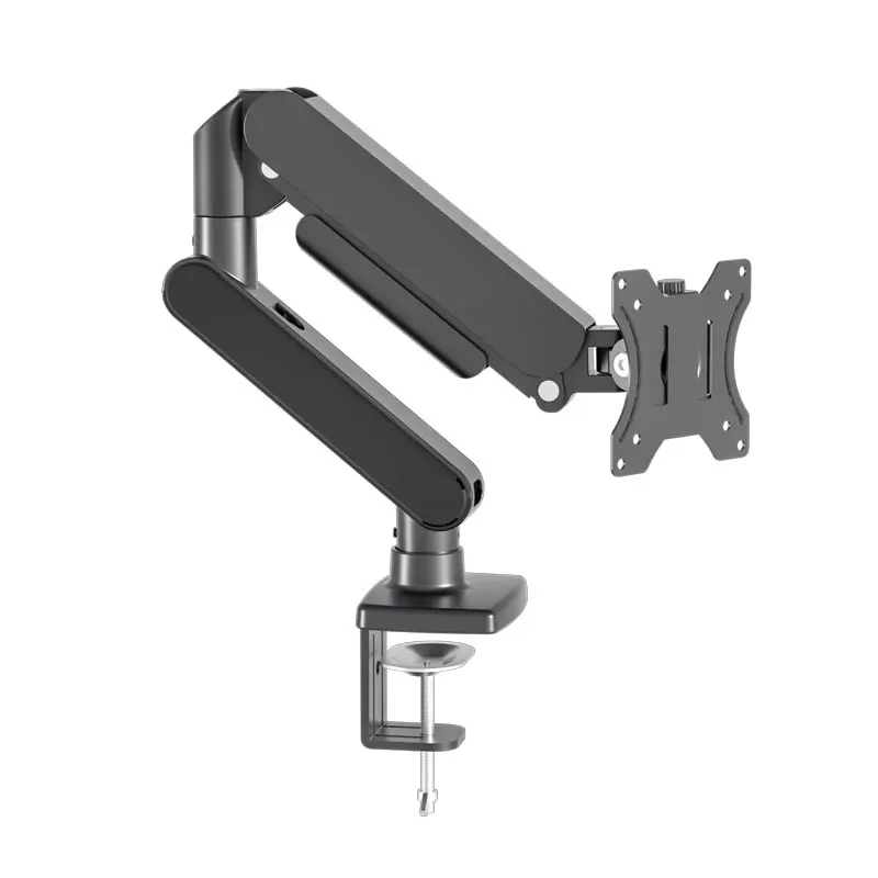 Custom Color Gas Spring Monitor Arm Fits 17-35 Inch Screens Capacity Adjustable VESA Mount 75x75/100x100mm SC5