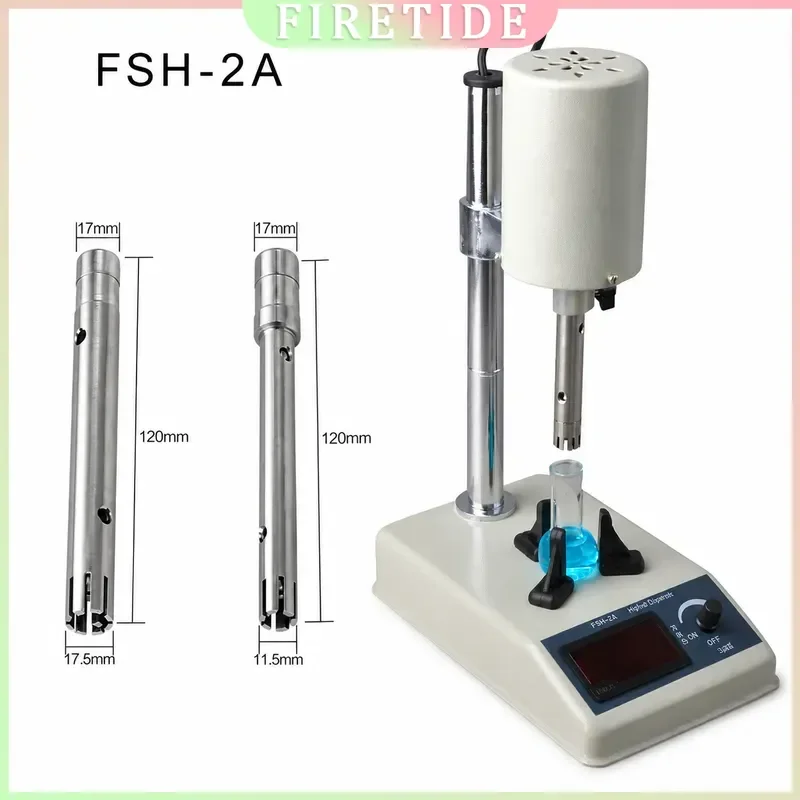 High Speed Lab Mixer Dispersion Stirrer Homogenizer Chemical Laboratory Equipment Effective Mixing Device for Research