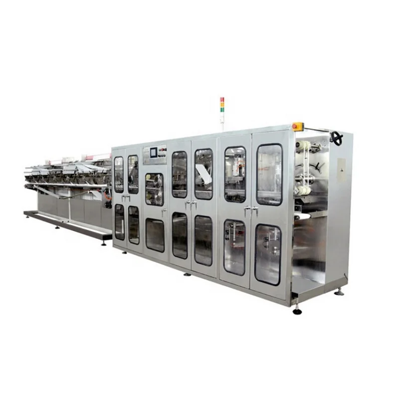 2023 High Speed Facial Cleaning Wet Wipe Making Machine Single 1 PCS 10 PCS Wet Paper Wipes Tissue Manufacturing Production Line