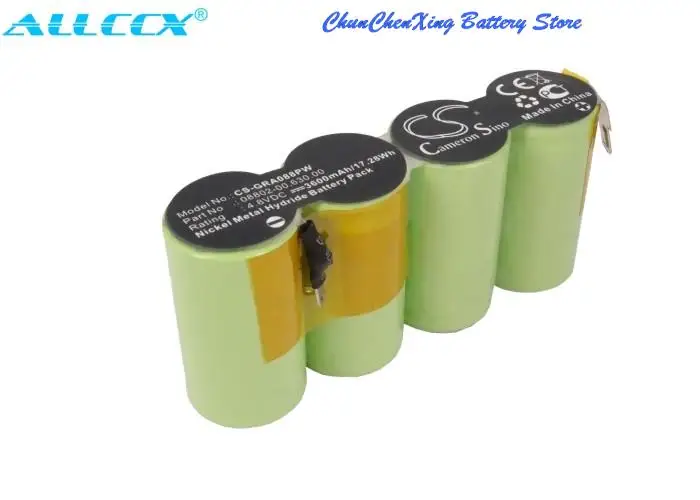 

3600mAh Battery 08802-00.630.00 for Gardena 8816, For Wolf Vario RV-E8