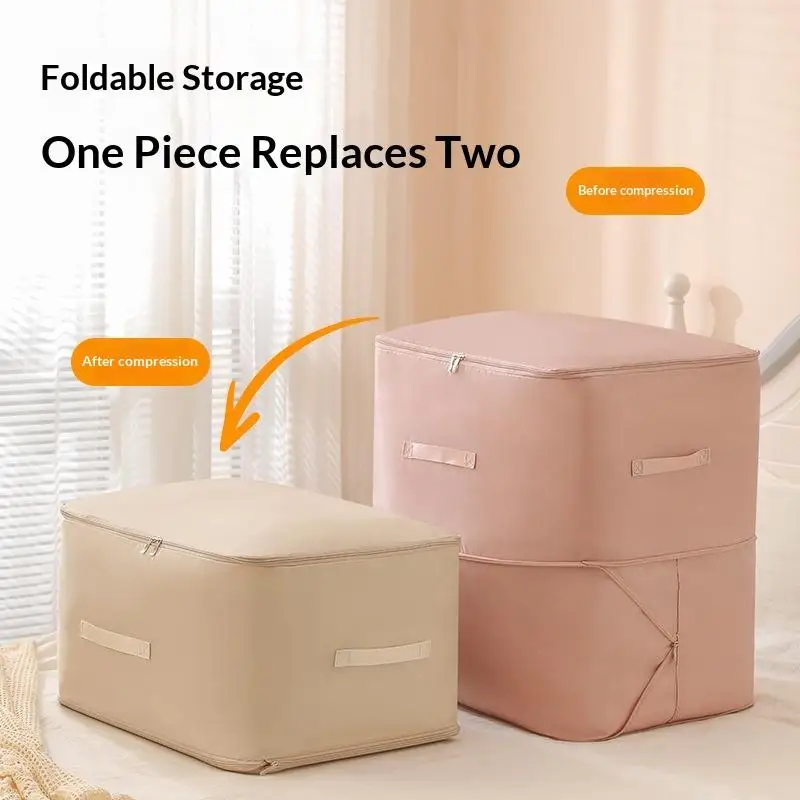 ~Compressible Quilt Storage Bag With Air Vent 50 Percent Space Saving Ideal For Home Closet Seasonal Bedding Storage
