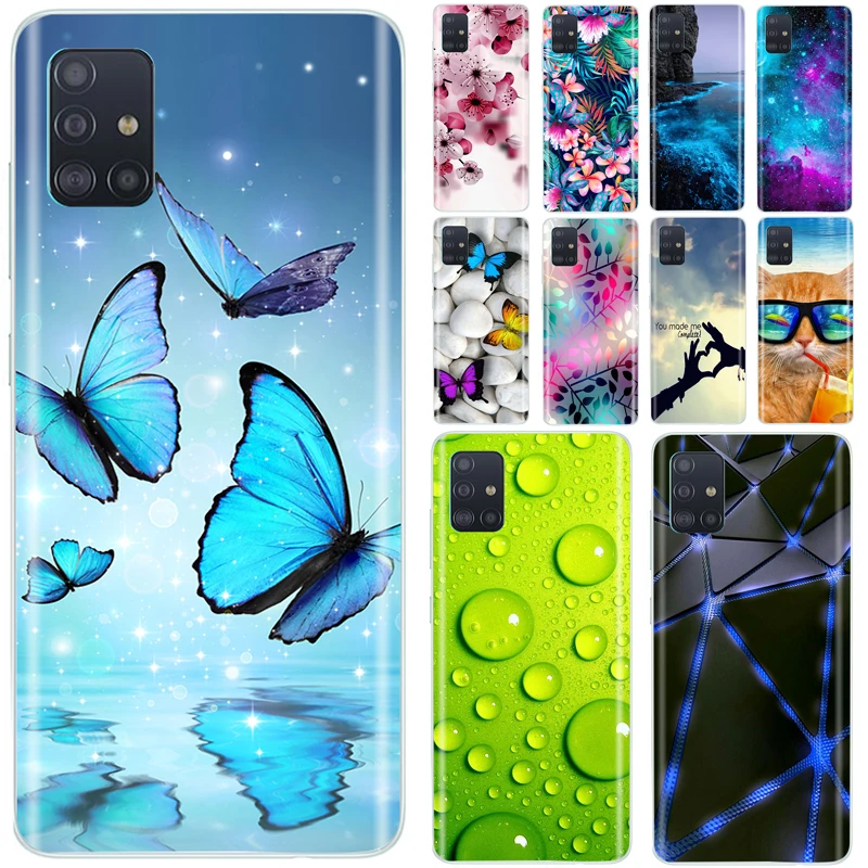 For Samsung Galaxy A71 Case Soft TPU Silicone Cover Phone Case For Samsung Galaxy A71 A 71 A717F Silicone Case Coque Back Cover