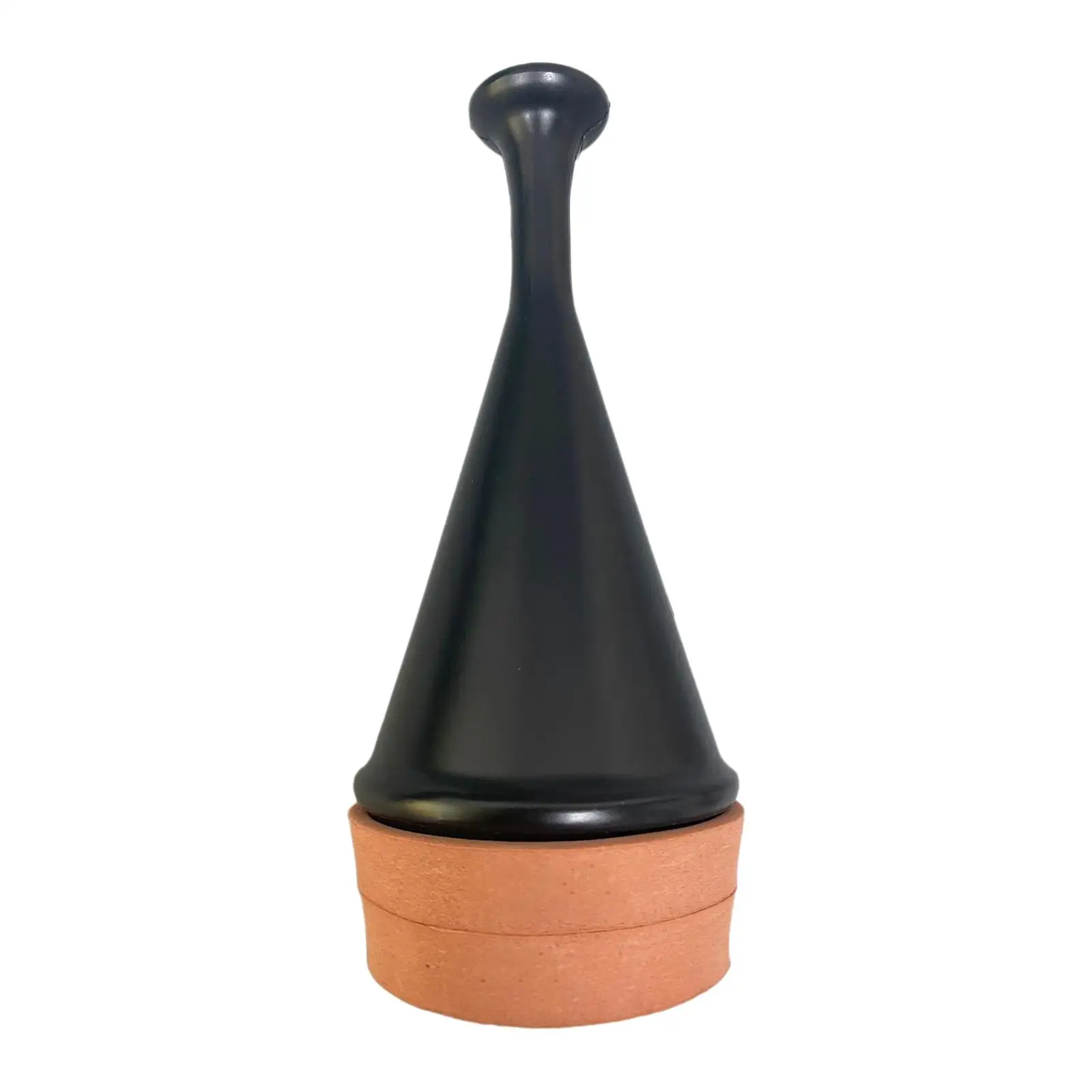 French Horn Straight Mute Silencer Brass Instrument Sordine Supplies Portable French Horn Mute Silent Mute Muffler for Beginners