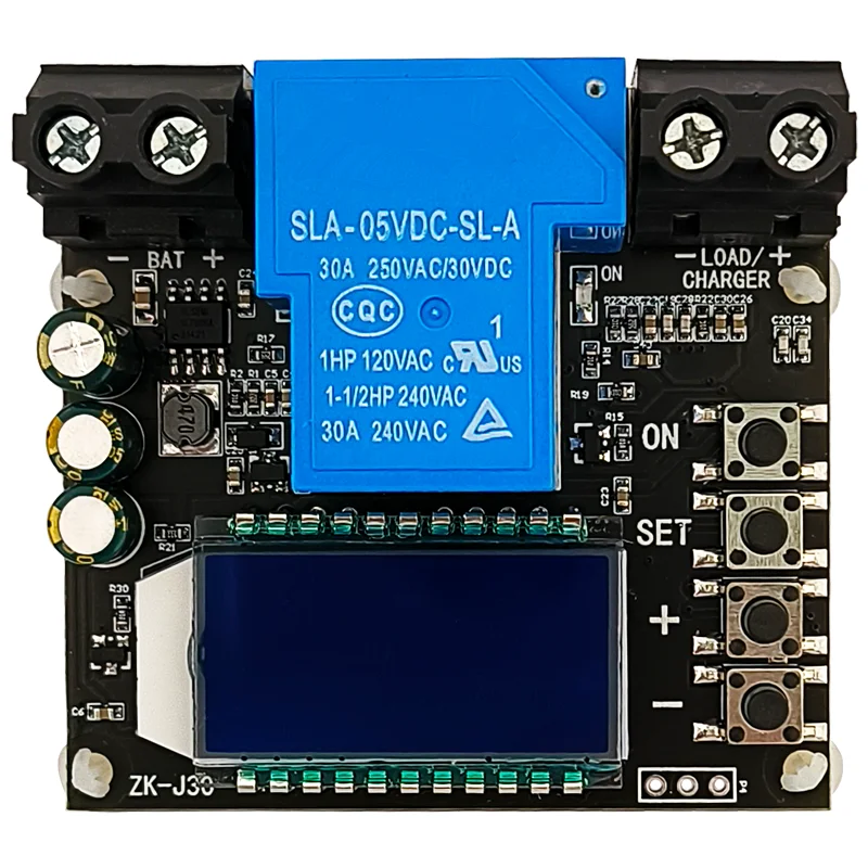リチウム電池充電制御モジュール,容量6〜60V, ZK-J30,電源制御