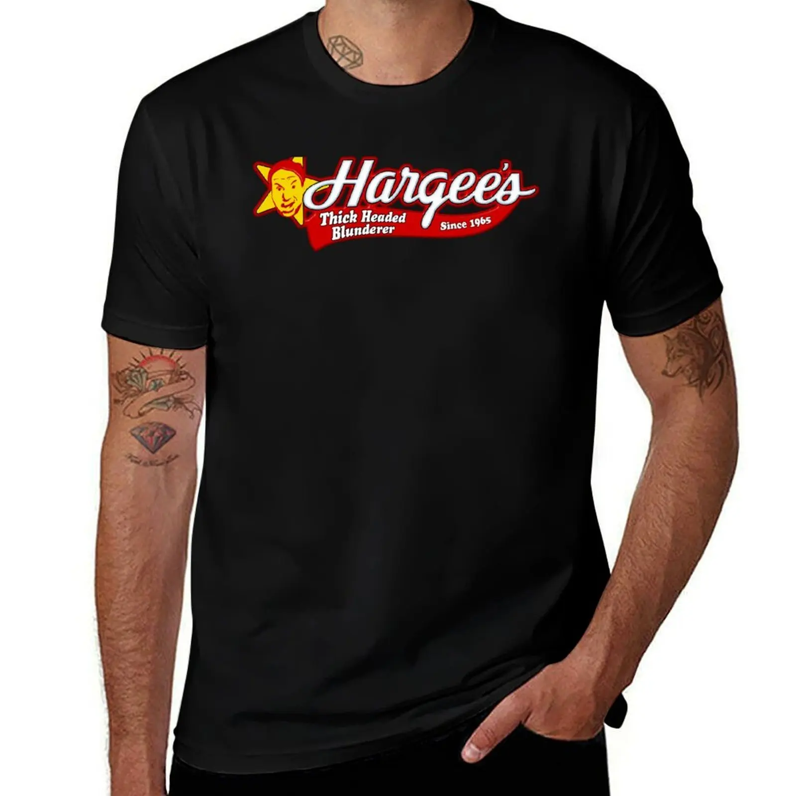 Hargees T-Shirt Casual Daily Outfit T-Shirt