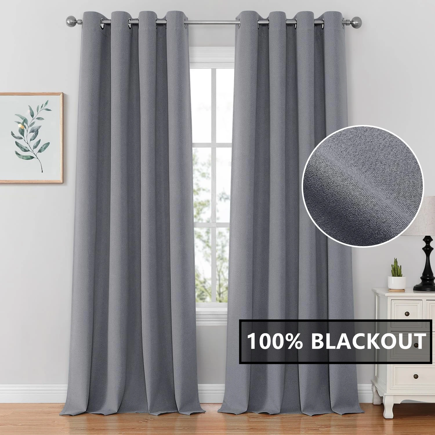 

310cm Height Custom Made Extra Long Curtains 100% Blackout Faux Linen Curtain Bedroom High Ceiling Living Room Curtains