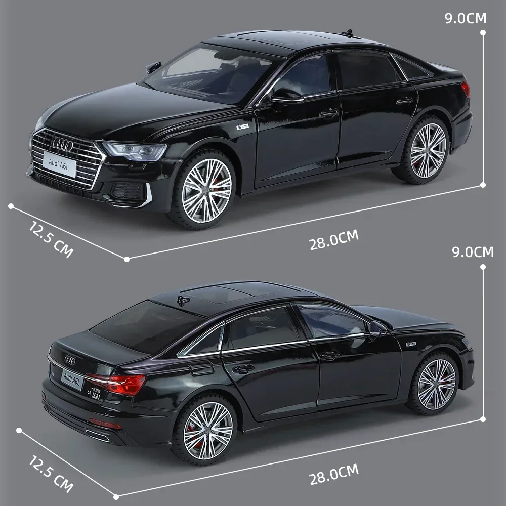 1:18 audi a6l Limousine hohe Simulation Druckguss Metall legierung Modell Auto Sound Licht zurückziehen Sammlung Kinder Spielzeug Geschenke g31