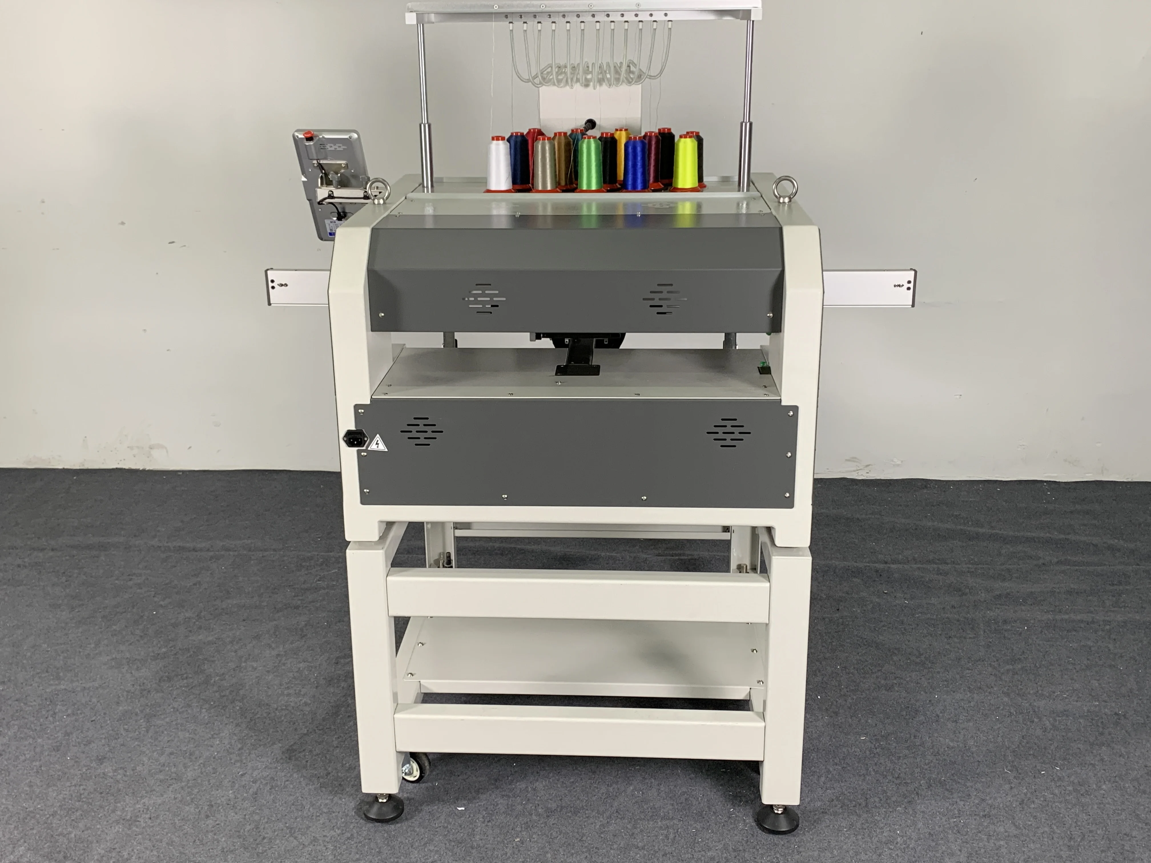 BL-1201E Computerized Single Head Flat Embroidery Machine | 12/15 Needles 500x1200mm Large Area-Eco-Friendly For Production