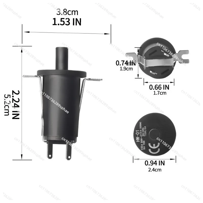 Gravity Charcoal Grill Fan Gated Switch Wire Harness Screw Set Replacement