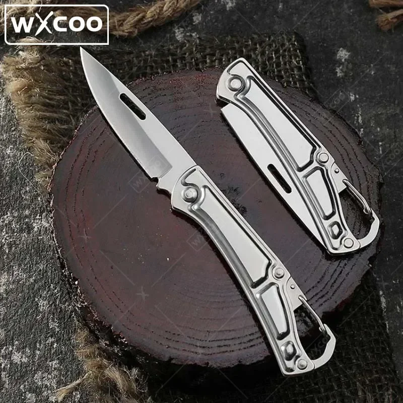 Stainless Steel Folding Knife Camping Knife Multi-function Pocket Knife Outdoor Utility Knife Fruit Cutting Knife camping Knife