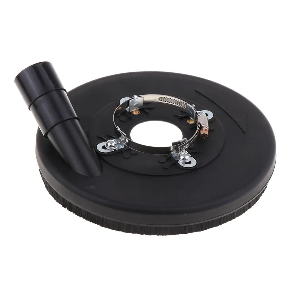 Surface Grinding Dust Shroud Large Grinder Cover Soft Brush Design for Clean Air and Safety
