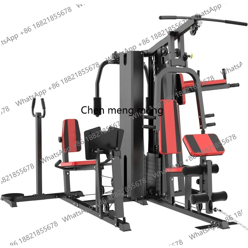 

Five person station comprehensive training device, multifunctional indoor exercise combination, home fitness equipment