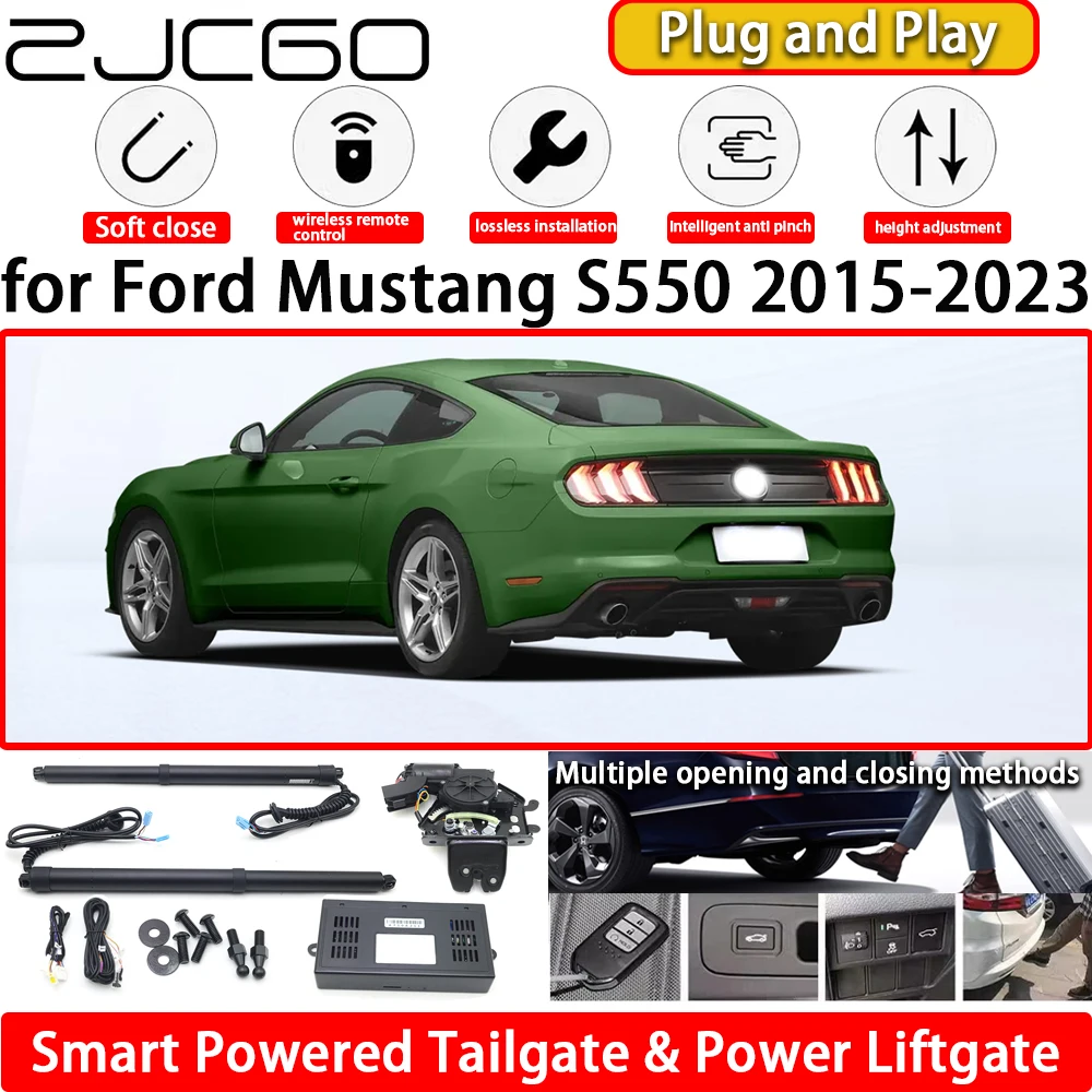 

for Ford Mustang S550 2015-2023 OEM Automatic Electric Powered Tailgate Power Liftgate Tail Gate Lift Kit System Plug & Play