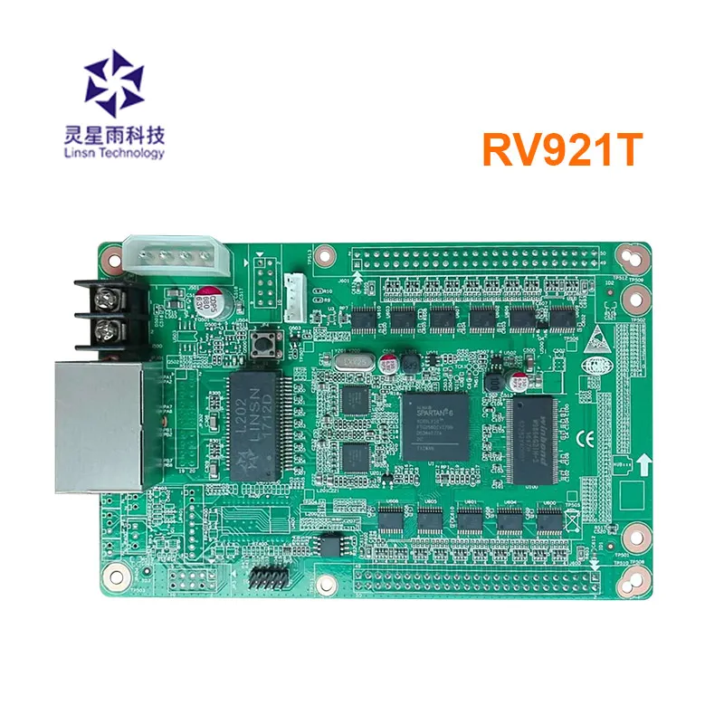 Linsn rv921t制御カード交換rv921h受信カード