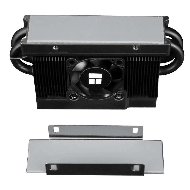 Thermalright HR-10 2280 PRO Tampilan Digital Versi 4 Unit * 5Mm Pipa Panas AGHP Pipa Panas M.2 SSD Sistem Pendingin Aktif