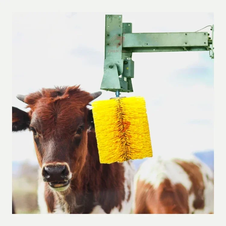 

Good Selling Dairy Farm Milking Animal Cleaning Brush Cow Scratcher Brush
