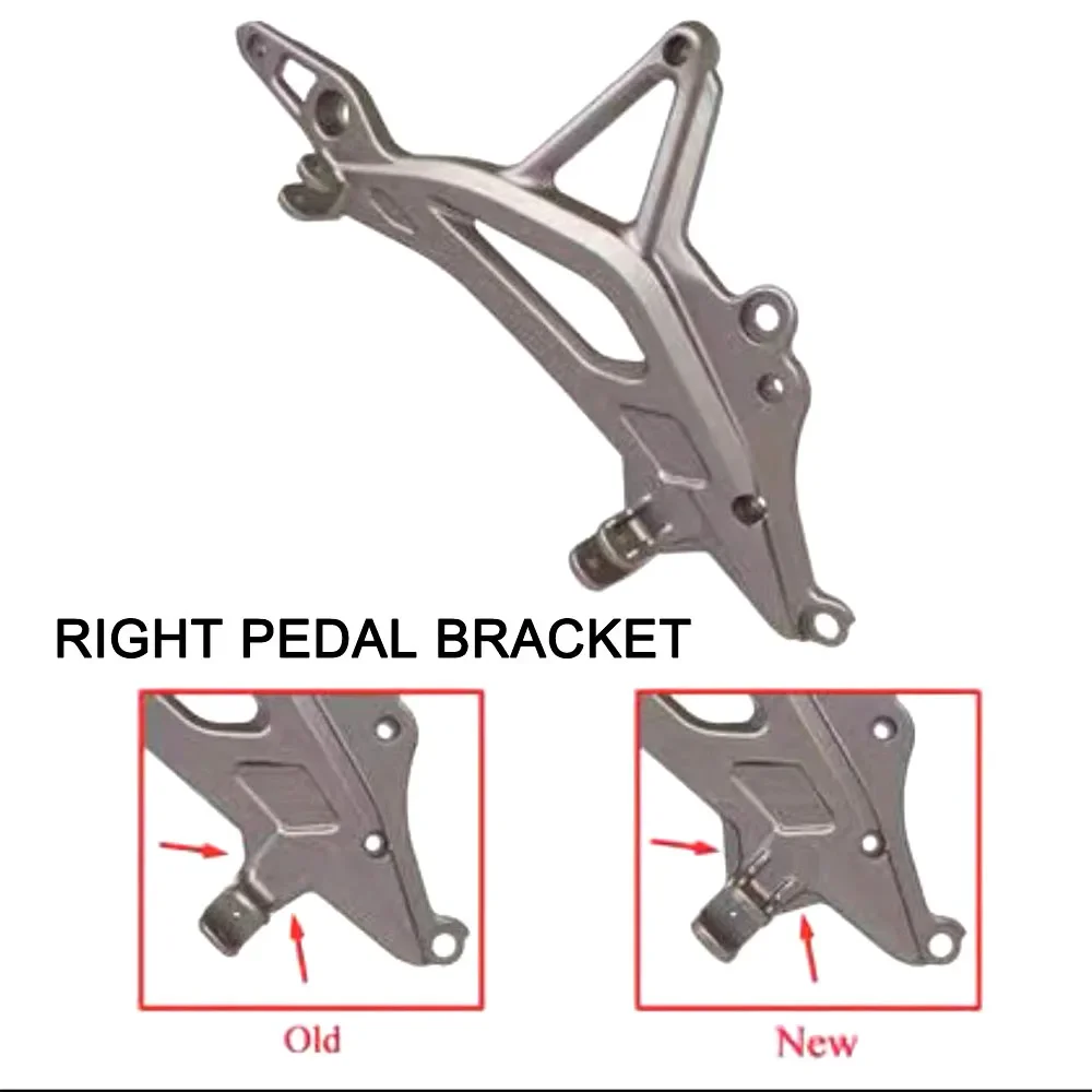 Motorcycle Pedal Bracket Left and Right Aluminum Triangle New For ZONTES 310-R 310-T 310-X 310T 310R 310X 310R1 310X2 310T2
