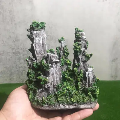 big resin figure mental psychological sand table game box court therapy mountain