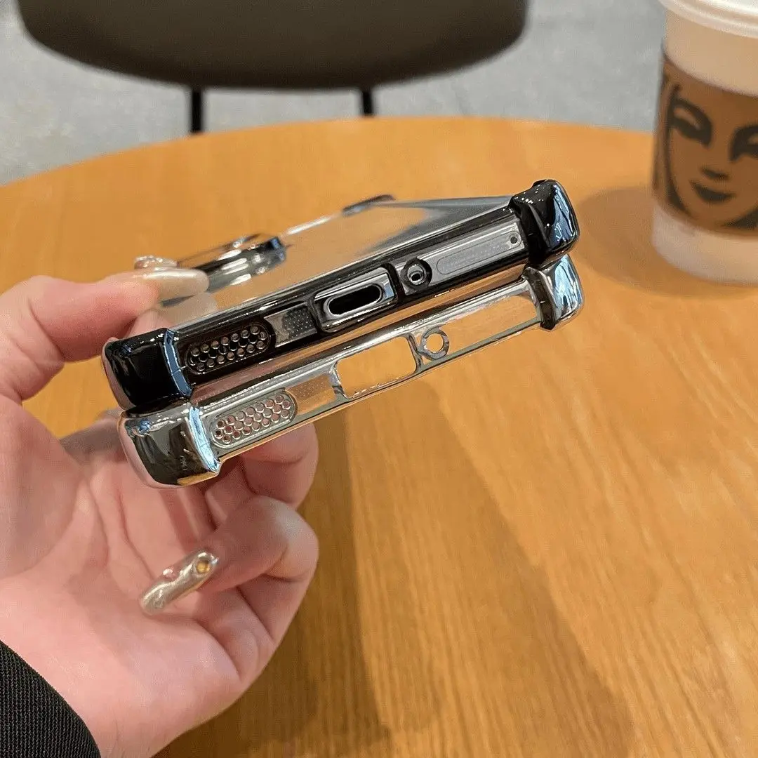 Pour Realme 14 Pro Plus étui nouveau plaqué transparent quatre coins résistance aux chutes couverture pour Realme 14 Pro Plus/Realme 14 Pro Fudna