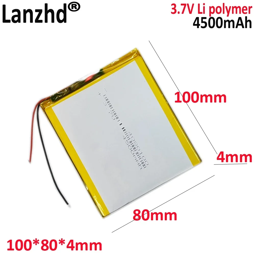 

4500mAh Tablet PC built-in battery 3.7V polymer lithium battery 397899 large capacity 4080100 3585100 4085100 4580100