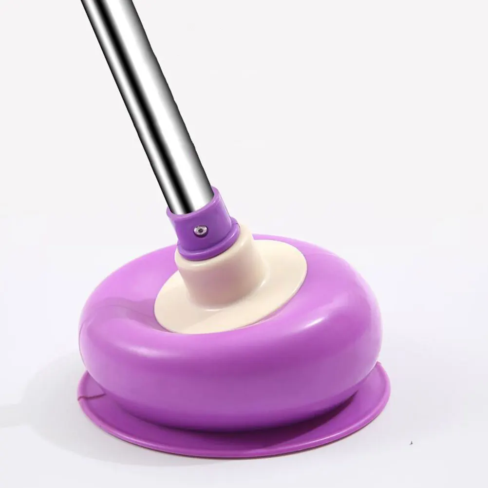

Toilet Unclog Rubber Sewer Clogging Solver Cleaning Accessory Suction Cup Dredging Tool Bathroom Tools PVC Stainless Steel