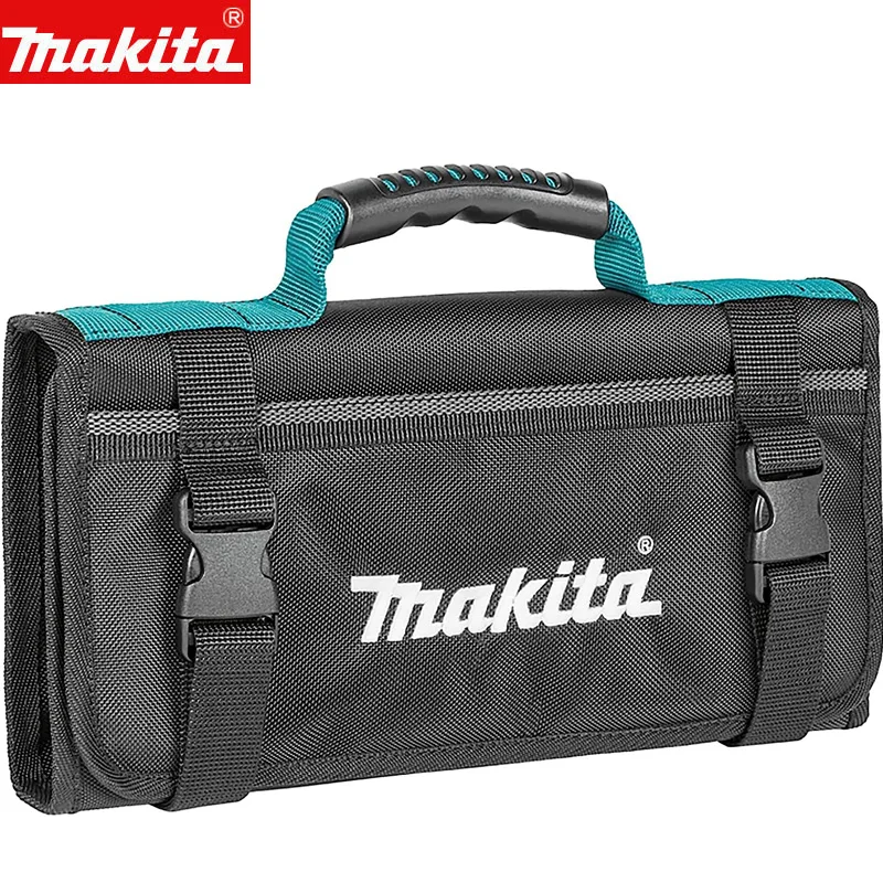 Makita E-05533 Wrap With Handle And Front Pocket Roll Strap Syste 3 Levels Of Rubber Loops To Hold The Tools