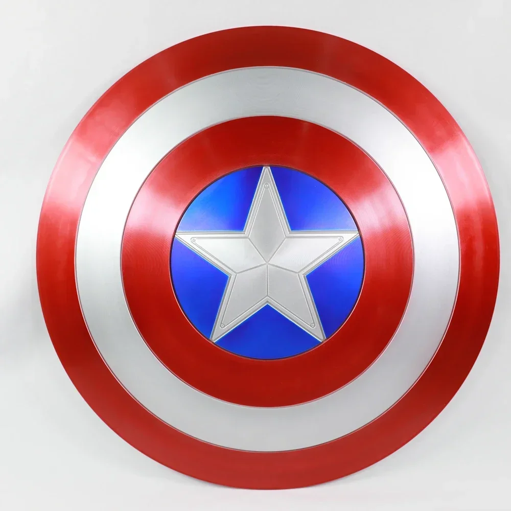 Cos Superhero 57cm 1:1 Captain America Shield model ABS Plastic Shield Movie Cosplay Costume party Halloween Gift