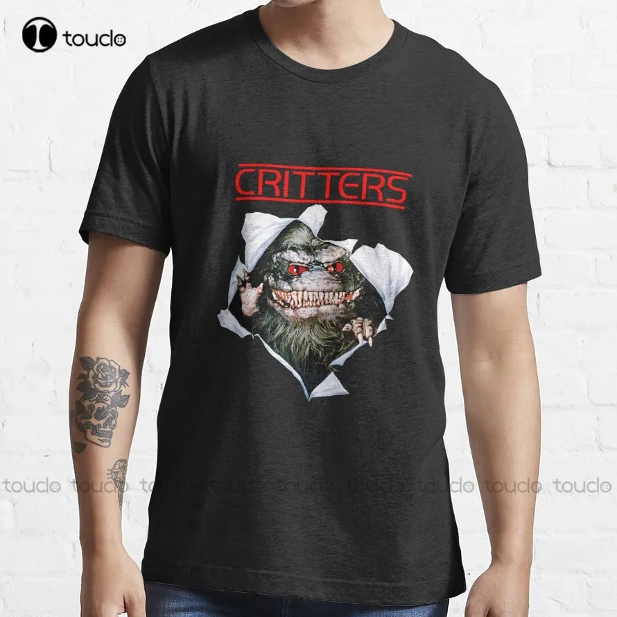 1986 Horror Movie Critters Insidious T-Shirt White Shirts For Girls Custom Aldult Teen Unisex Digital Printing Tee Shirt Xs-5Xl