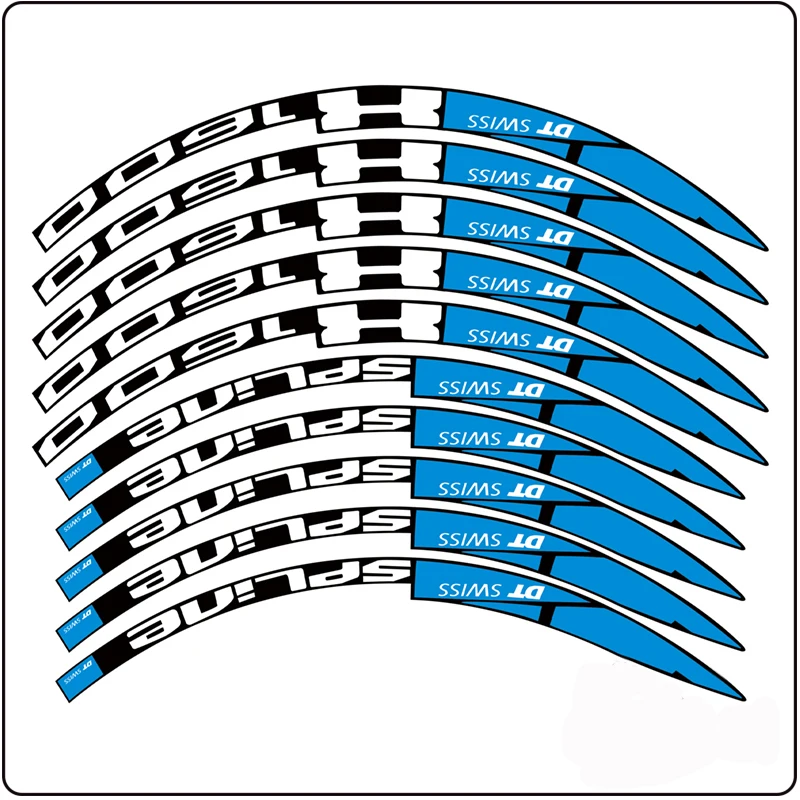 DT x1600 Road Bike Wheel Stickers Bicycle Rim Decals MTB Waterproof Decorative Film Cycling Accessories Width 20 30 40mm