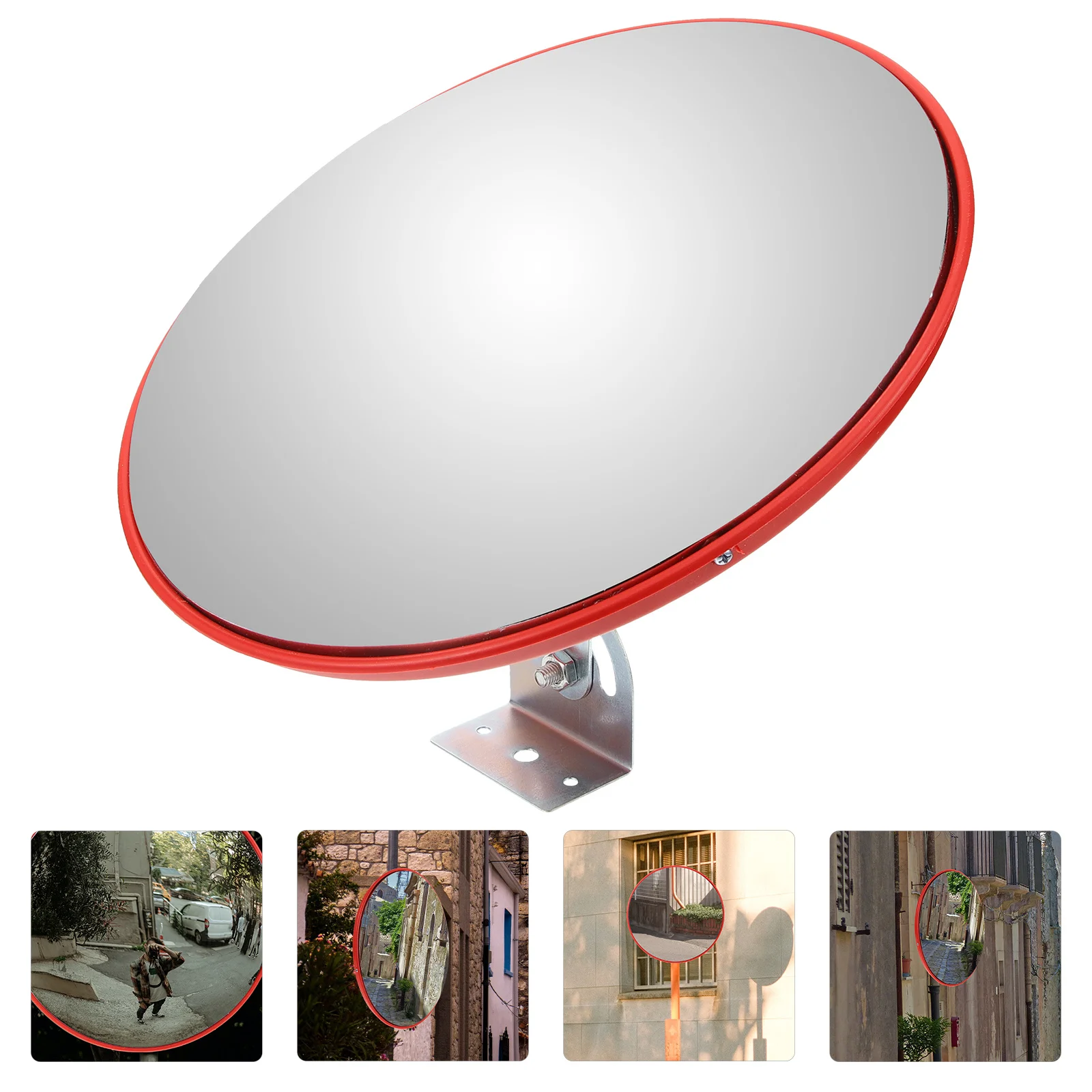 Corner Mirror Wide Angle Convex Lens for Traffic Safety Outdoor Security Visibility Driveway Building Application