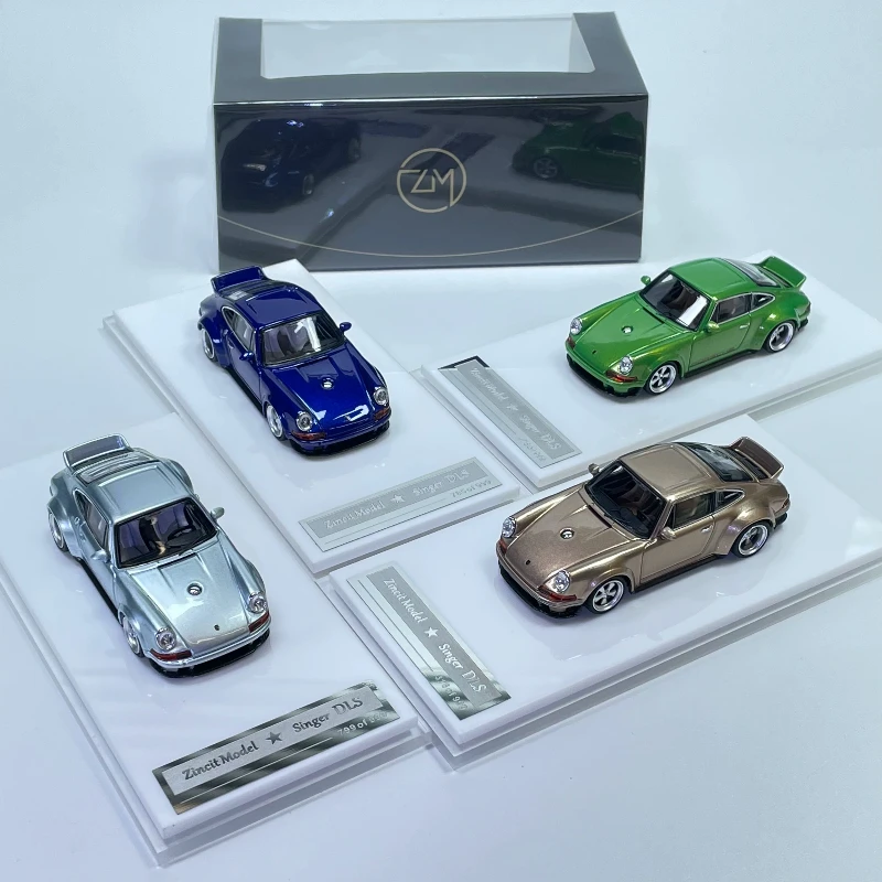 In Stock 1: 64 New Product 911 Singer DLS Alloy Cast Static Car Model, Limited Edition, Gift, High-end Decor Item