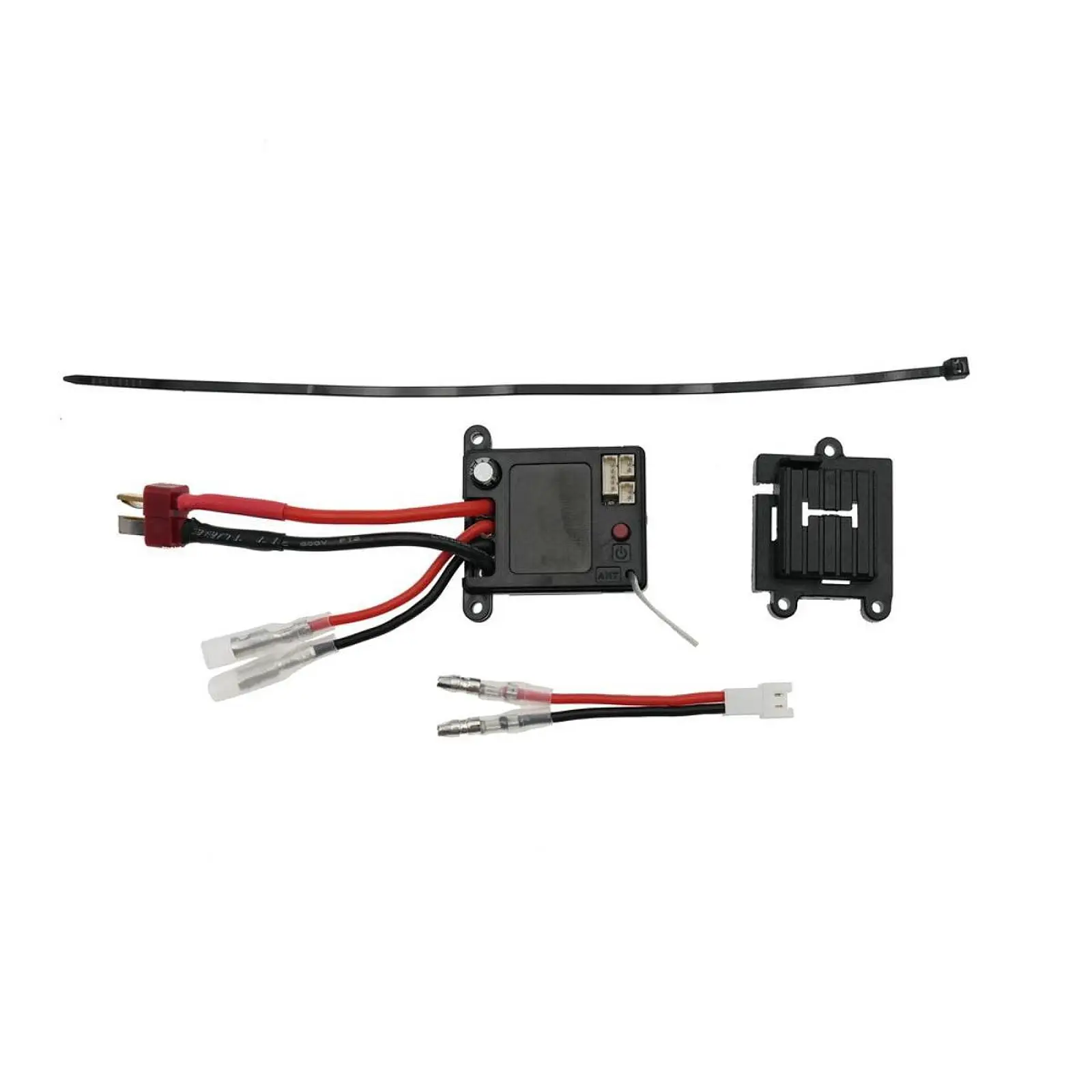 

RC Car Brushed ESC Spare Parts, Brushed Electric Speeds Controller, Multiple Protection Functions for Scy18101