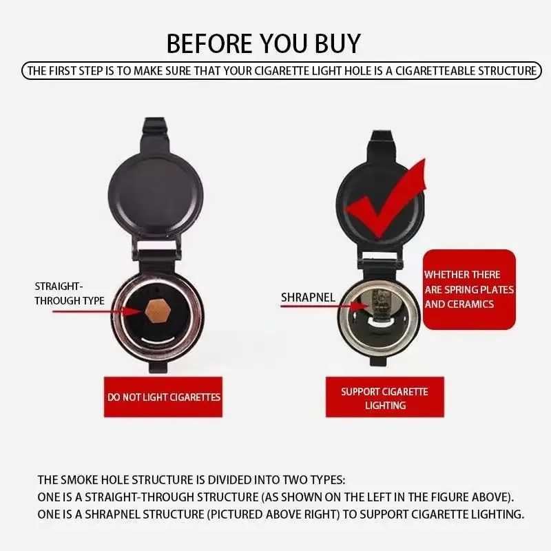 ولاعة سجائر عديمة اللهب مقاومة للرياح 12 فولت لسيارة فيات 500 أبارث 595 دوكاتو باندا غراندي بونتو تيبو بولس سترادا 600 500L #2