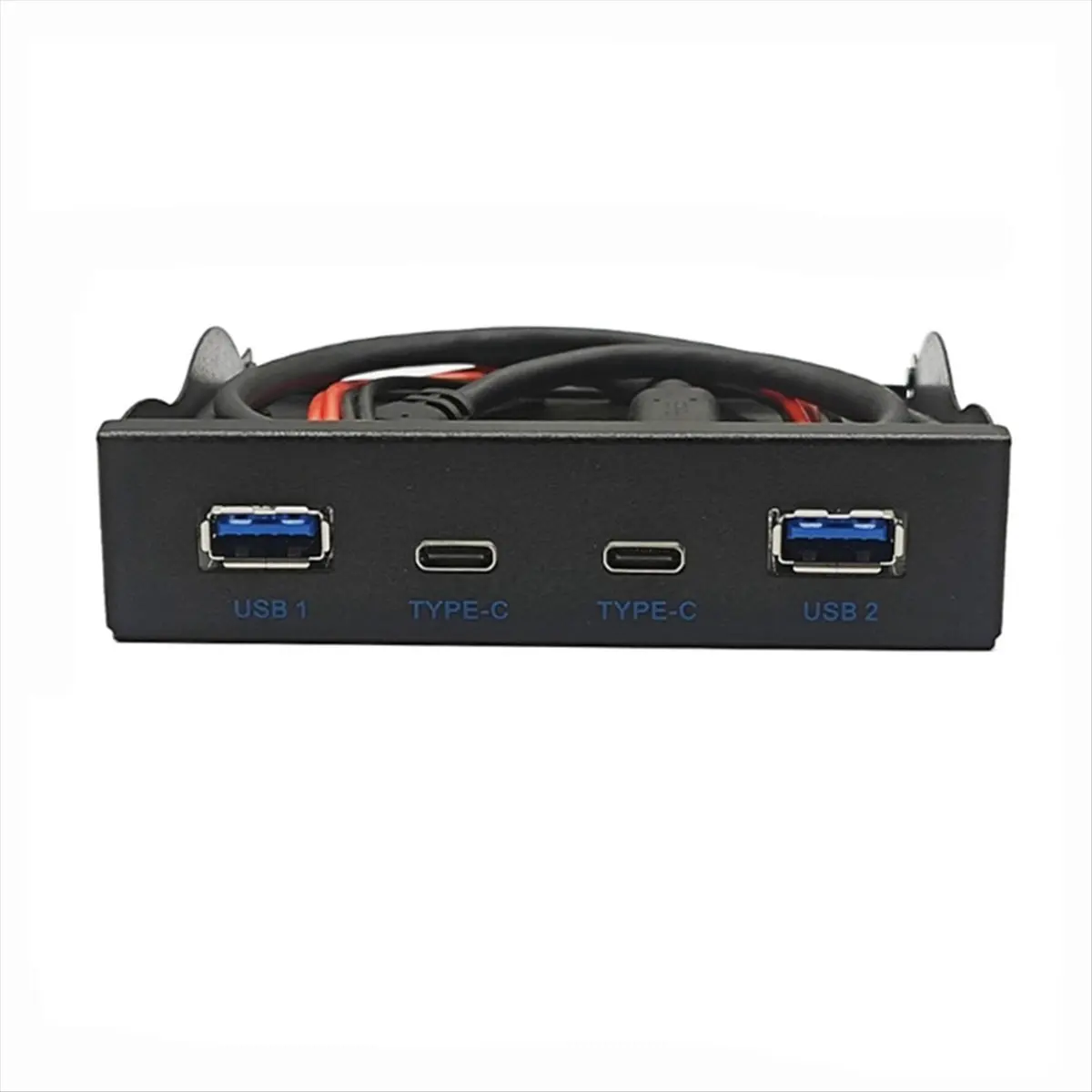 Super Sale USB3.2 GEN2 TYPE-C Floppy Drive Position 10Gbps Panel 3.5-Inch HUB 19PIN to C Port Reversible Plug-in