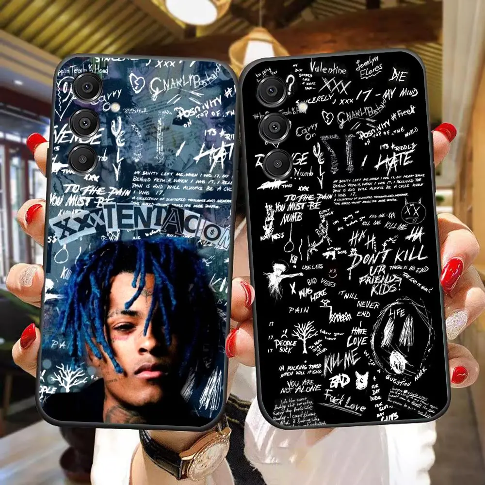 Singer X-XXXTENTACION 17 Cover Phone Case For Samsung A16 A17 A22 A23 A26 A27 A32 A33 A36 A42 A51 A52 A54 A55 A56 A57 A73 Shell