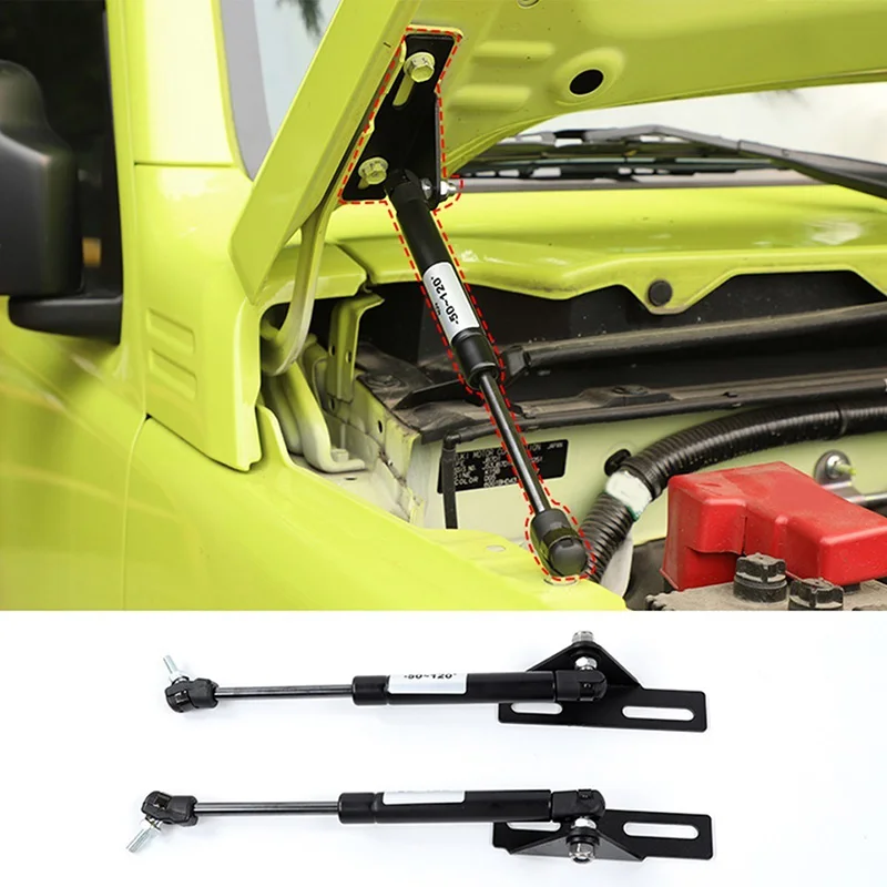 NEW-Front Hood Lift Arms Shocks Struts Rods For Suzuki Jimny 2019 2020 Car Accessories