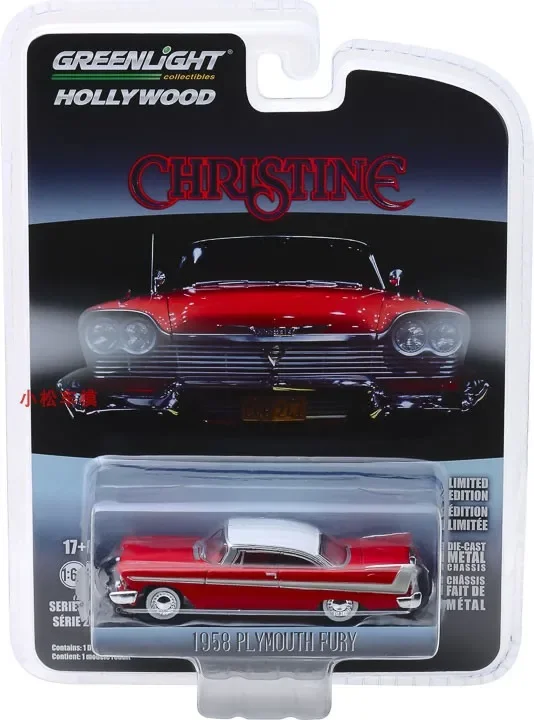 

1: 64 1958 Plymouth Fury Diecast Metal Alloy Model Car Toys For Gift Collection