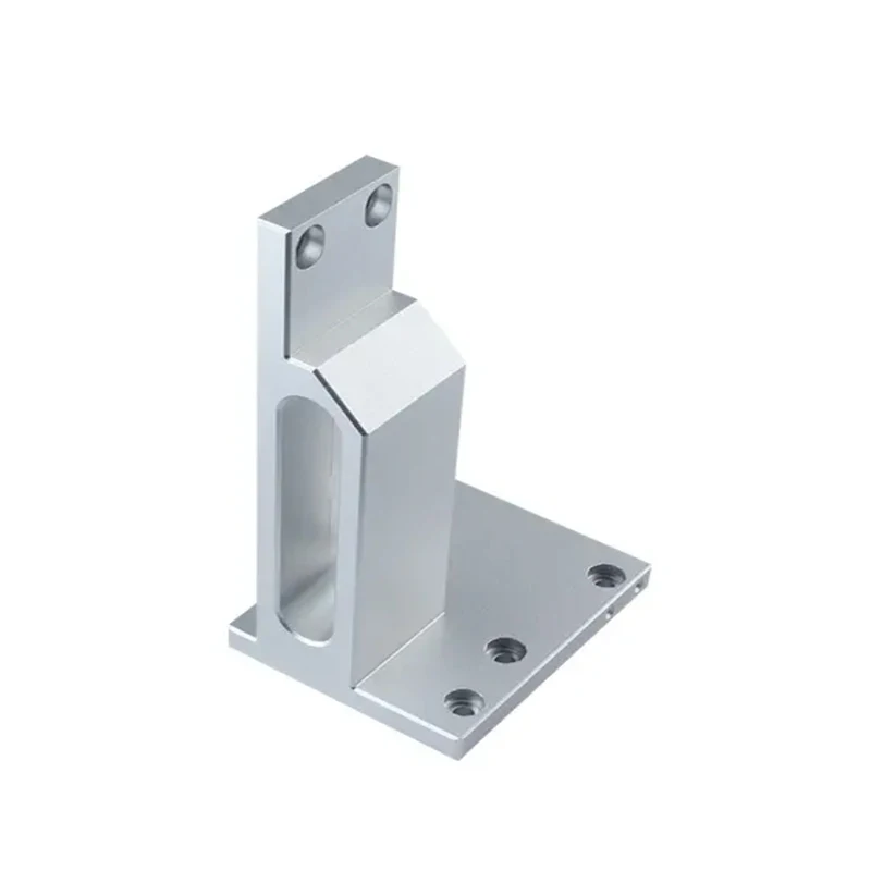 

CNC machined aluminum alloy industrial positioning bracket Right angle fixed bracket Equipment mounting support