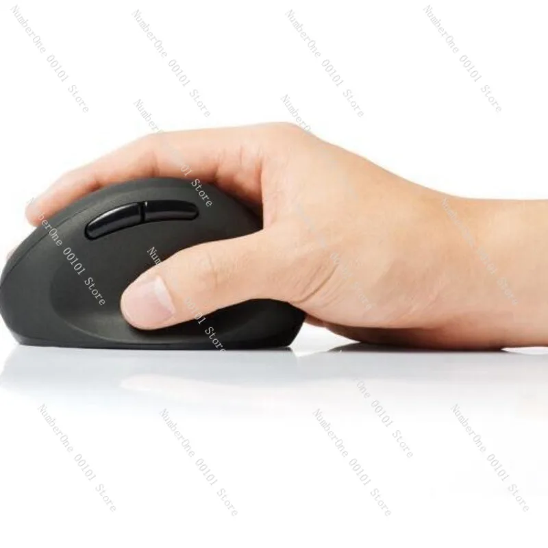 Bluetooth Vertical Mouse: 5-Button 3-DPI Levels for Gaming & Office Use – Ergonomic Wireless Mouse