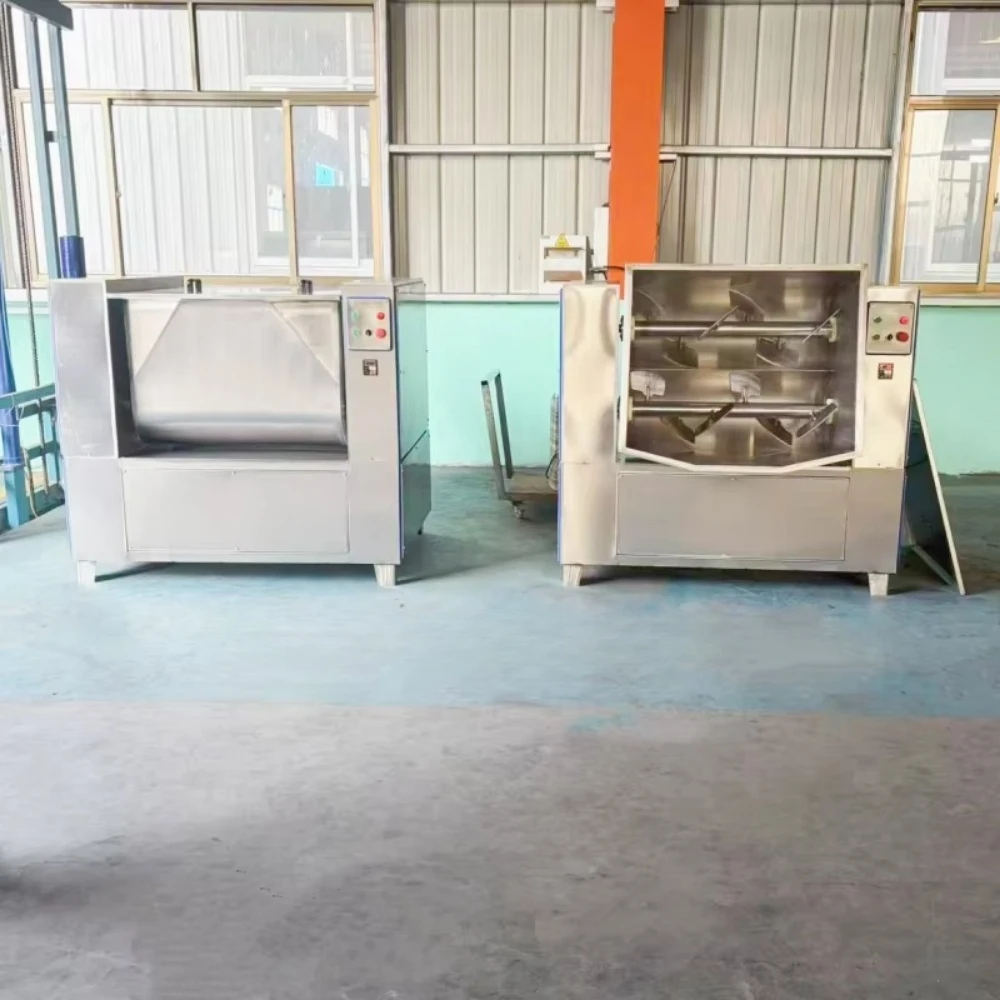 Factory Price New Commercial 220kg 304 Stainless Steel Food Grade Industrial Dumpling Ham Sausage Meat Stuffing Mixer
