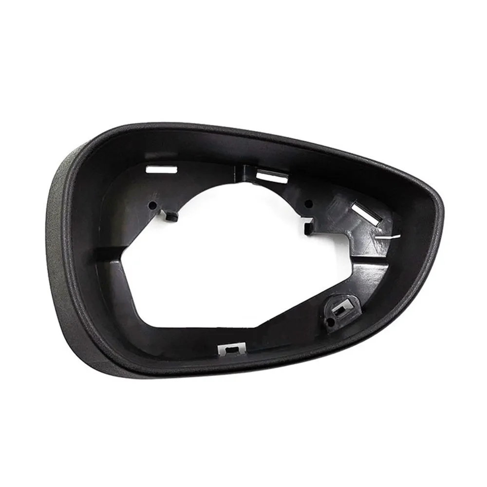 Para ford fiesta mk7 2009 2010-2017 espelho retrovisor do carro chuva sobrancelha protetor capa à prova de chuva quadro abs espelho peça de substituição