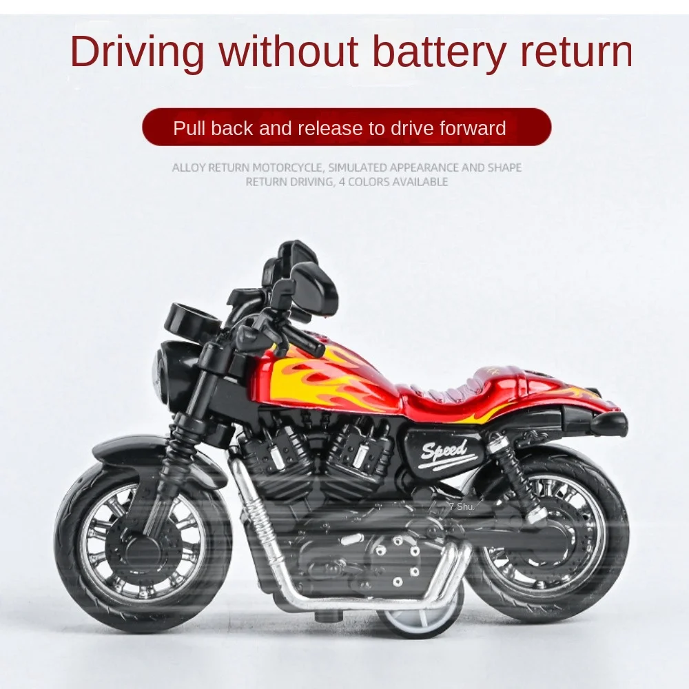 Gift Alloy Pullback Car Movable Simulation Modeling Cake Decoration Retro Style Traffic Toys