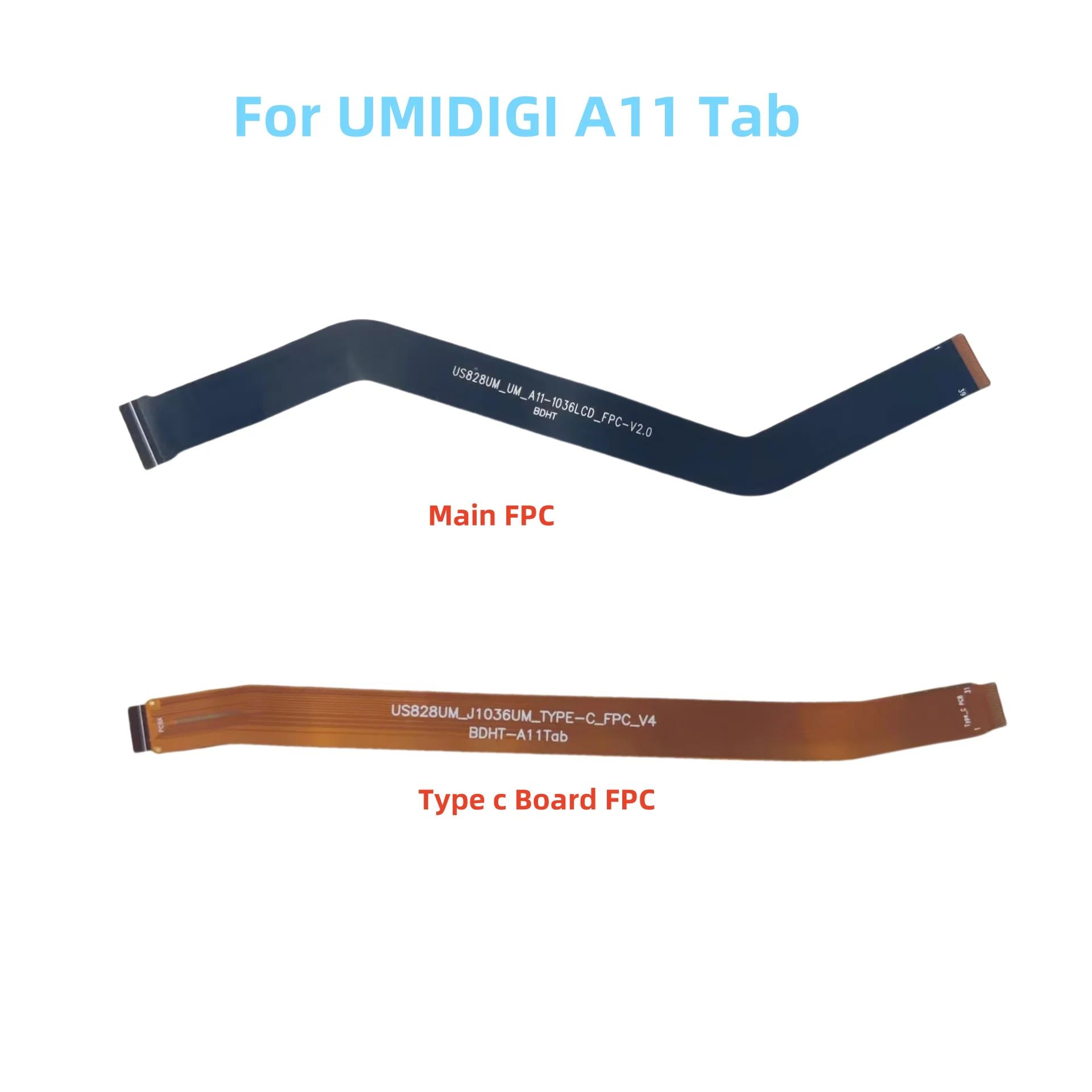 

For UMIDIGI A11 Tab New Original Main FPC Cable Module Mainboard Connector Type C Board FPC Replacement Accessories