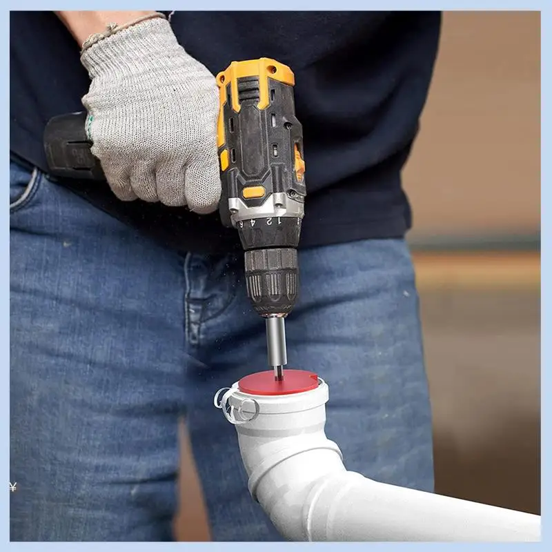 

MLGB-Clean Развертка из ПВХ с шестигранным валом 3/8 дюйма, алюминиевая головка с 2-дюймовой головкой для водяных линий